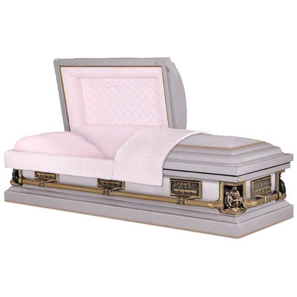 Pieta Rosebud Casket